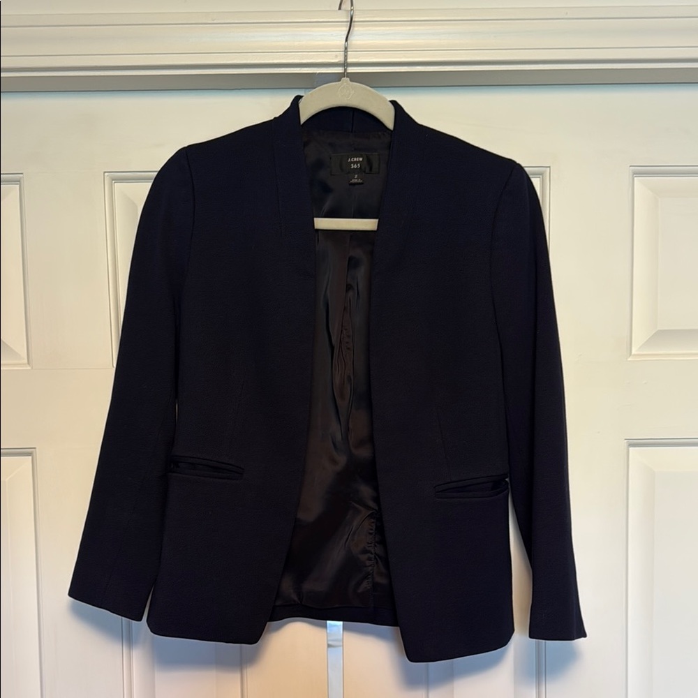 J.Crew navy blue Women's Blazer